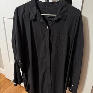 American Eagle Women’s Oversized Button Down Boyfriend Shirt